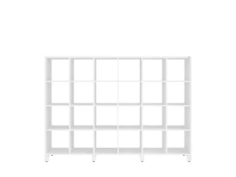 Стеллаж, 24 ячейки 2250х370х1620 RM141-225x37 Белый/Белый