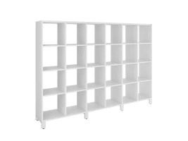 Стеллаж, 24 ячейки 2250х370х1620 RM141-225x37 Белый/Белый