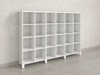 Стеллаж, 24 ячейки 2250х370х1620 RM141-225x37 Белый/Белый