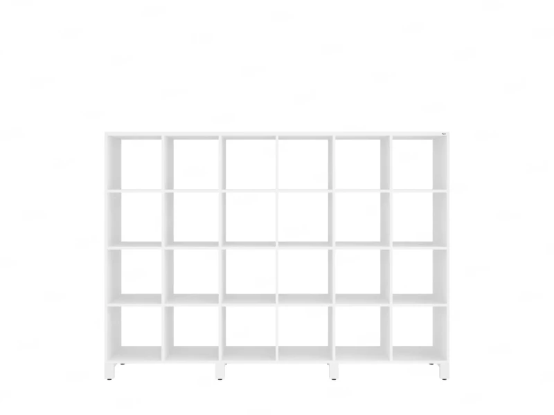 Стеллаж, 24 ячейки 2250х370х1620 RM141-225x37 Белый/Белый