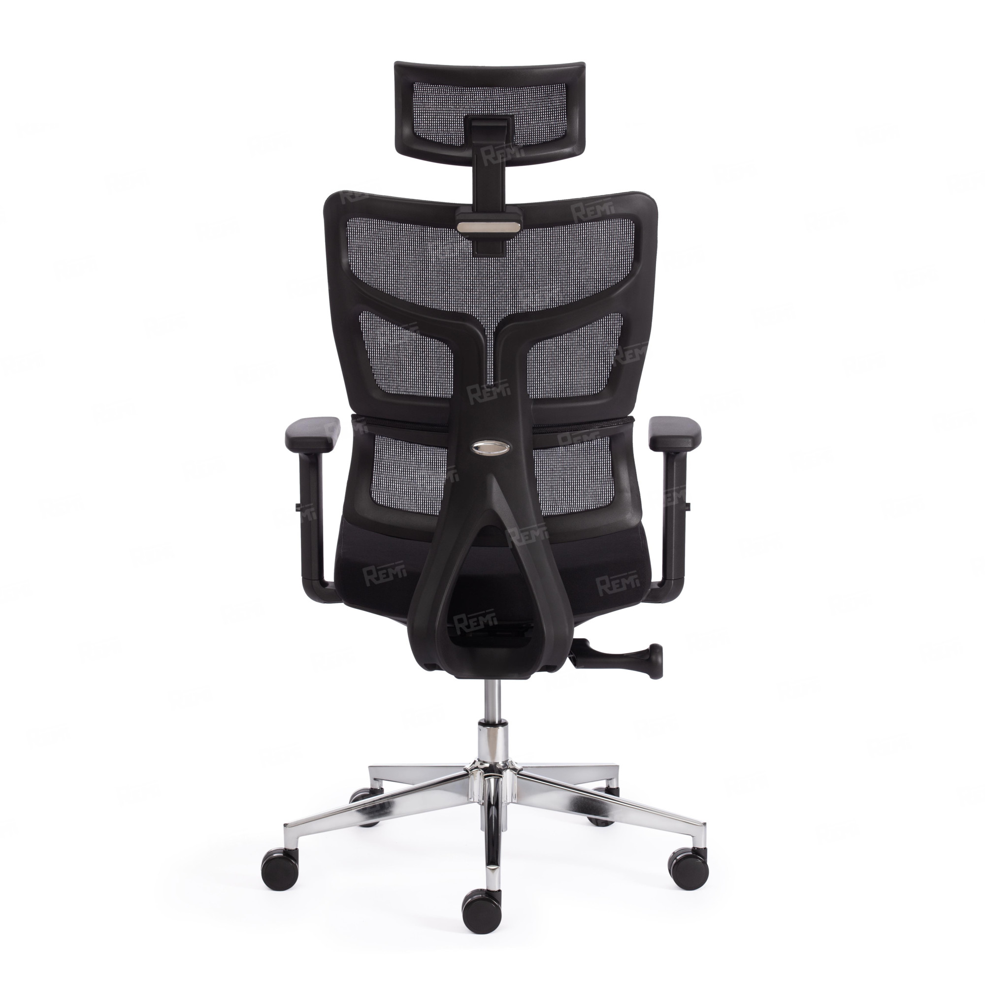 Кресло MESH-11HR Черный/Черный, Ткань (арт. 19507)