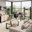 Cтол для переговоров, на П-образном каркасе 2500x1200x750 RM080-250x120 Вяз Швейцарский светлый/Черный