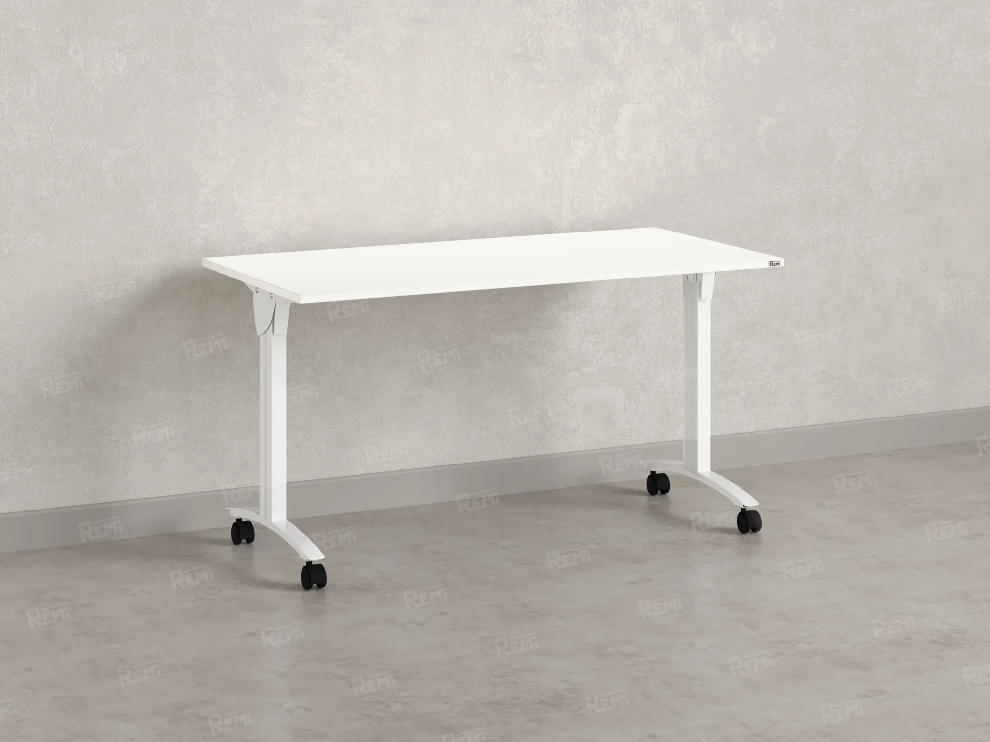 Стол складной, мобильный 800x600x750 RM011-8x6 Белый/Белый