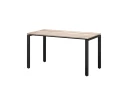 Стол прямой на П-образных опорах 1800x600x750 RM001-18x6 Дуб Маувелла/Черный