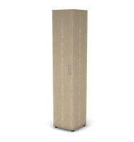 Шкаф узкий, RE094 З/С ХДФ 39,9x42x197 см Акация светлый/Акация светлый, Серия Еврова | Europe