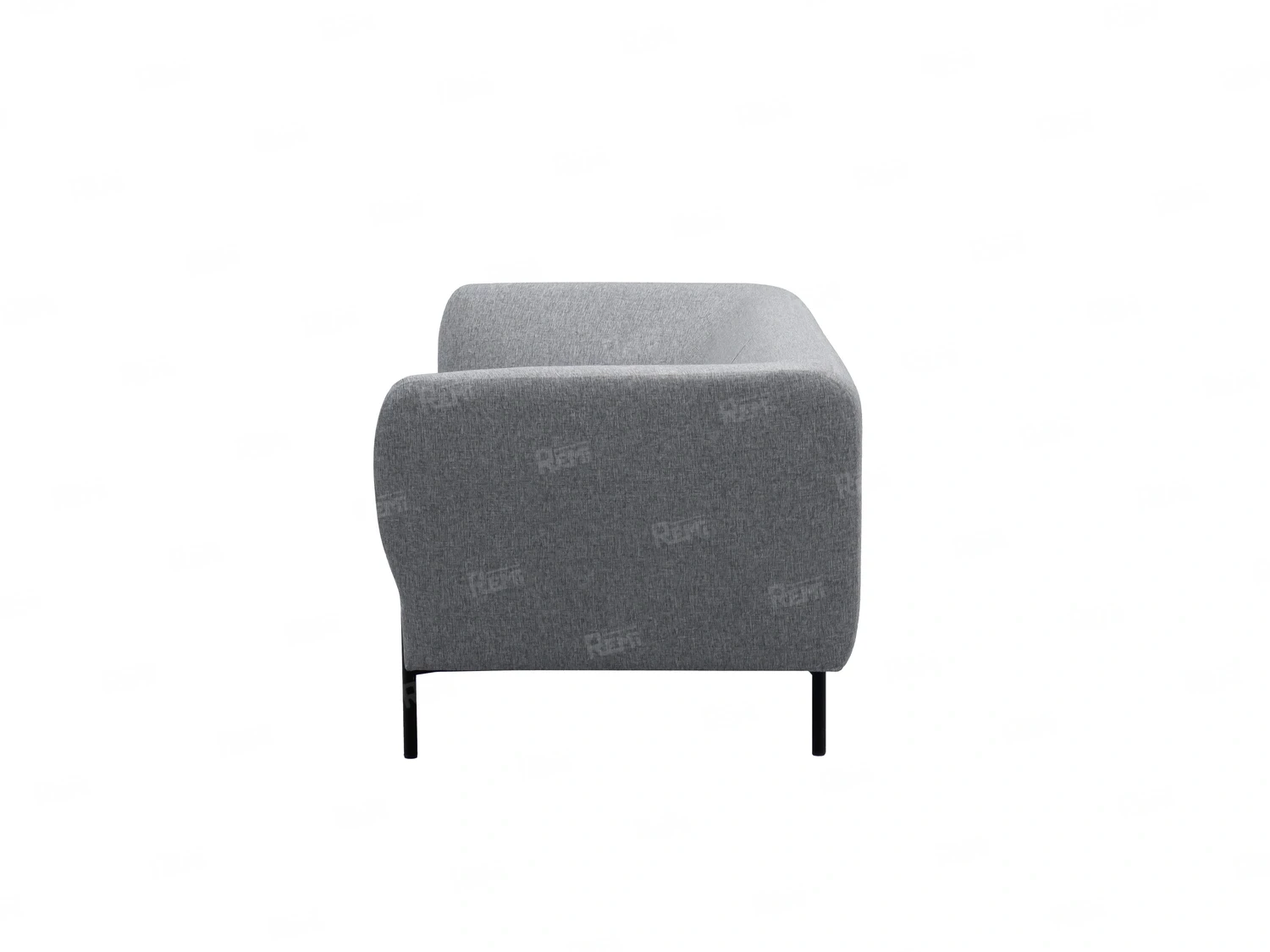 Диван Каспер на 2 места цвет Серый