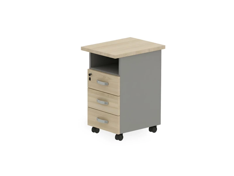 BRL RB091-45х58R Тумба приставная правая 450х580х740 Акация/Серый вулканический