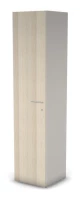 Шкаф узкий, RAC056 высокий, с замком левый 45,1x44,8x198,2см Сосна Аланд/Серый камень, Серия Аккорд / Accord