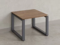 Журнальный стол с полкой 900x700x550 RM182-9x7 Дуб Юстус/Серый