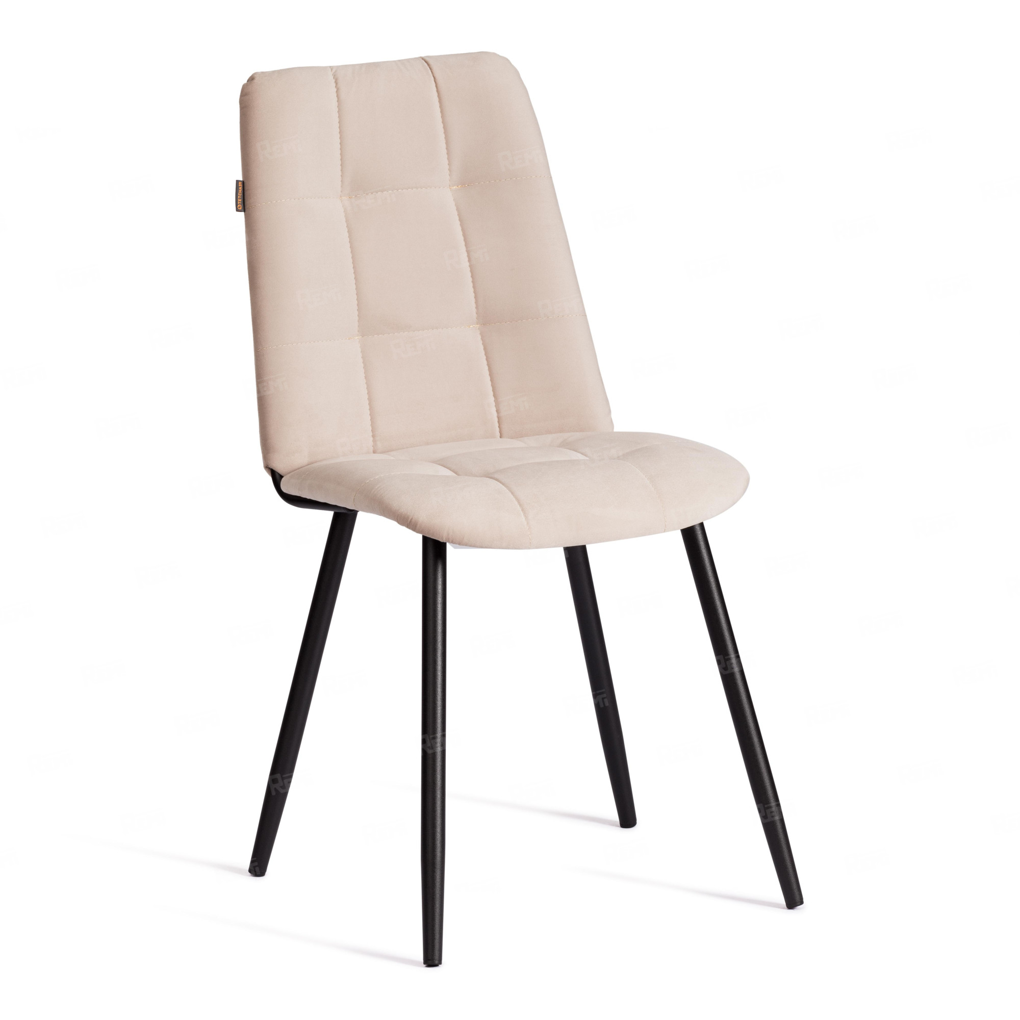 Стул обеденный Asti Молочный/Молочный, Велюр (арт. 21840)