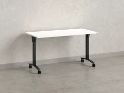 Стол складной, мобильный 800x600x750 RM011-8x6 Белый/Черный