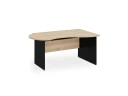 BRL RB004-160х100R Стол асимметричный правый 1600х1000х740 Акация/Черный