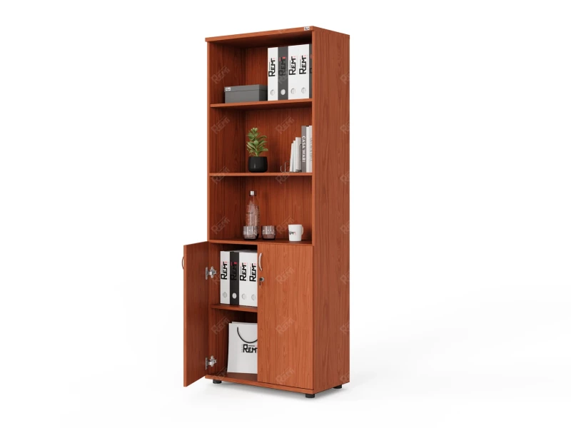 Шкаф комбинированный RLG037 700х350х1830 Орех Итальянский, Серия ЛАЙТ | LIGHT