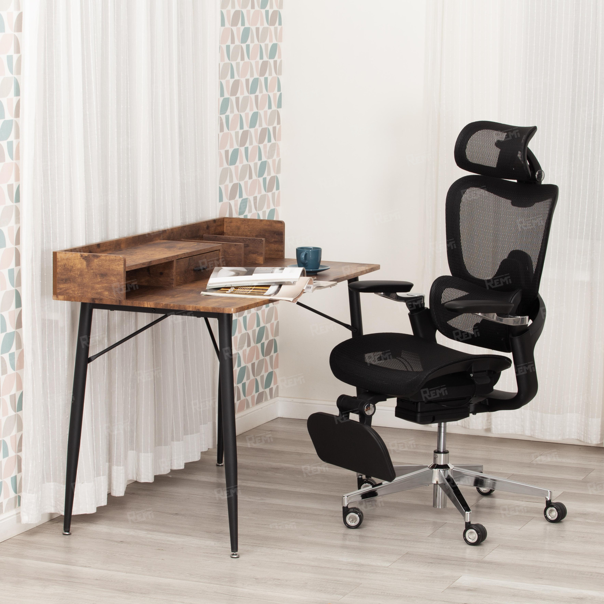 Кресло Sakura Черный/Черный, Сетка (арт. 24859)