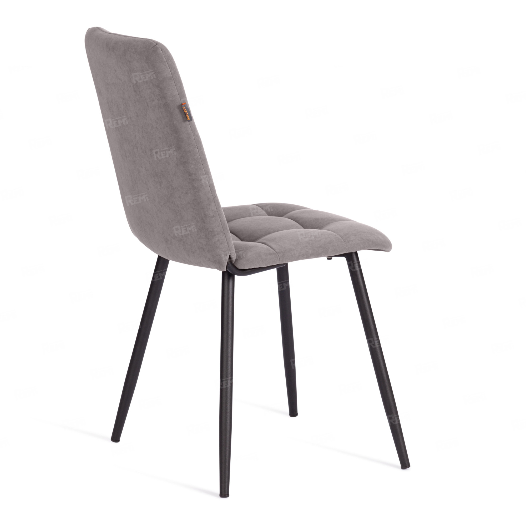 Стул обеденный Asti Серый/Серый, Флок (арт. 24293)