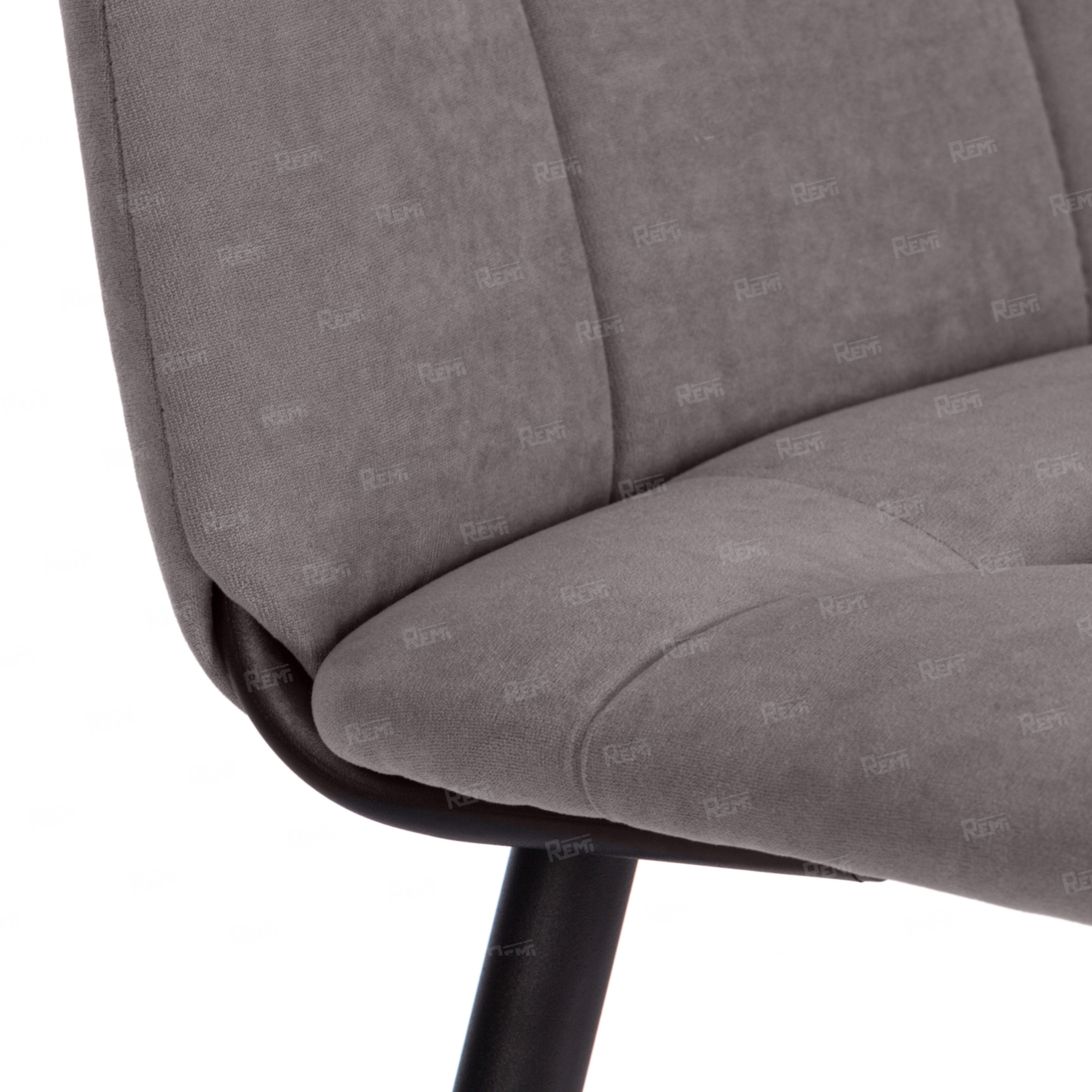 Стул обеденный Asti Серый/Серый, Флок (арт. 24293)