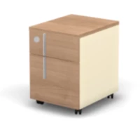 Тумба 1 ящик RAC021к + 1 файлбокс, левая 40,8x50x55,7см Акация Шеффилд/Кашемир, Серия Аккорд / Accord. Серия Аккорд / Accord. Серия Аккорд / Accord