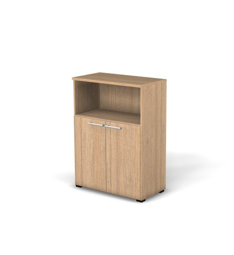 Шкаф RS065 полузакрытый з/с лдсп 79x44x108 см Швейцарский вяз, Серия Смарт | Smart