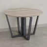 Круглый стол на U-образных опорах 1400x1400x750 RM188-14x14 Дуб Маувелла/Серый