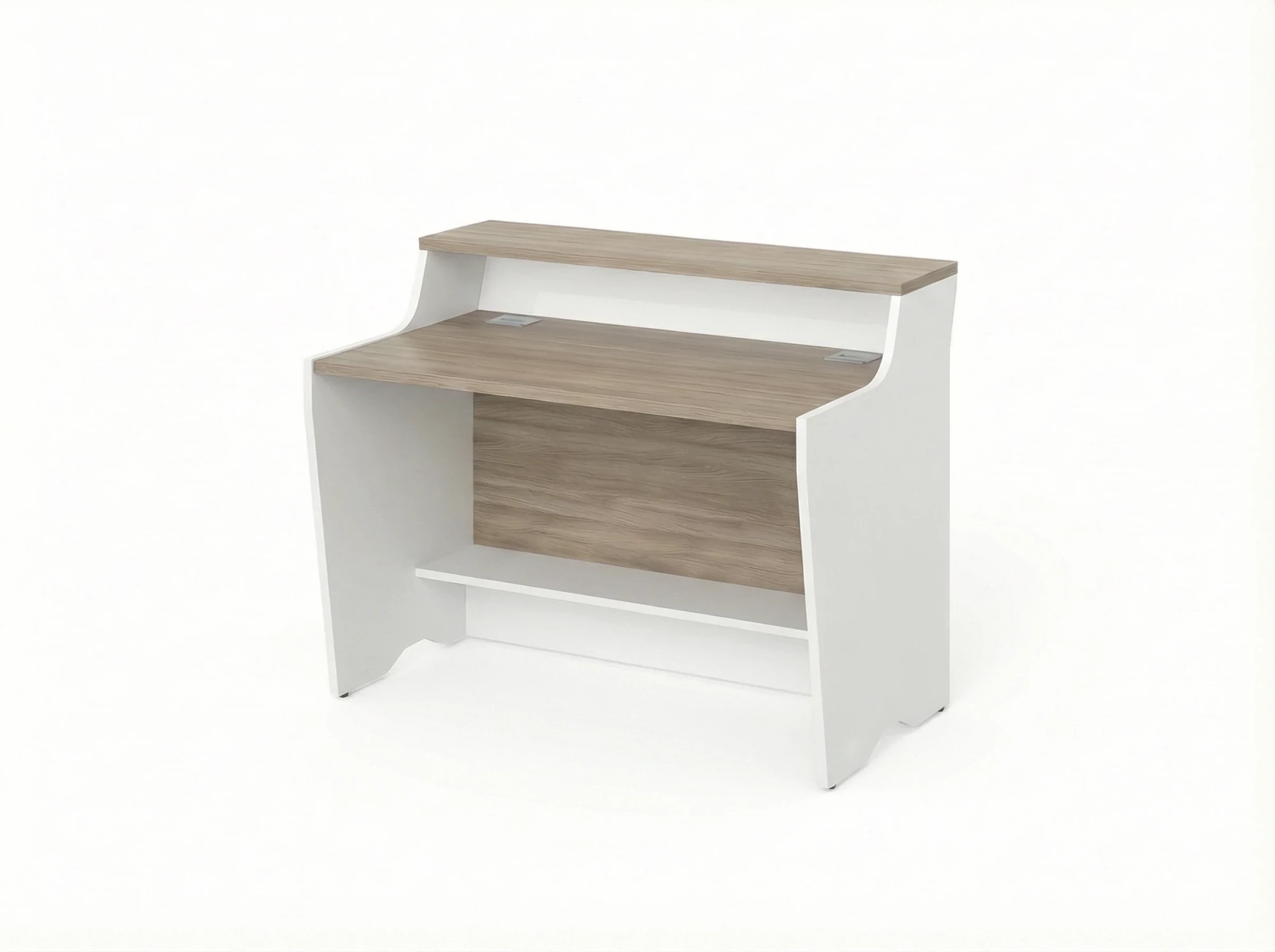 BRL RB082-140х75 Модуль прямой, низкий 1400х748х960 Шорвуд/Белый