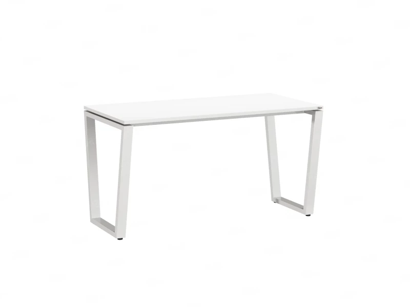 Стол прямой на U-образных опорах 2000x700x750 RM003-20x7 Белый/Белый