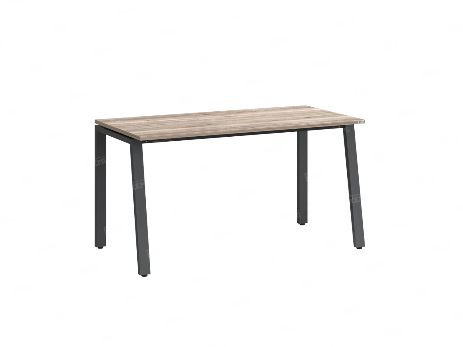 Стол прямой на Л-образных опорах 1000x700x750 RM004-10x7 Дуб Маувелла/Серый