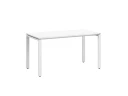 Стол прямой на П-образных опорах 1800x700x750 RM001-18x7 Белый/Белый
