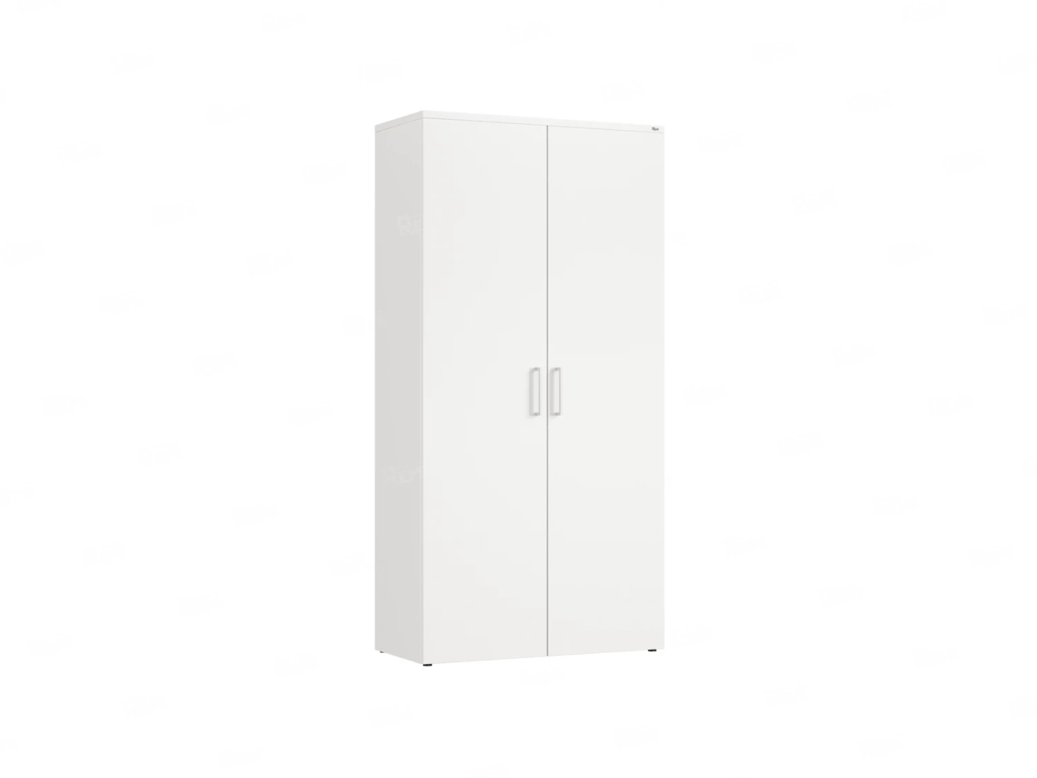 Шкаф распашной, регулируемые опоры, 5 уровней 900x420x1800 RM153-90x41 Белый/Белый