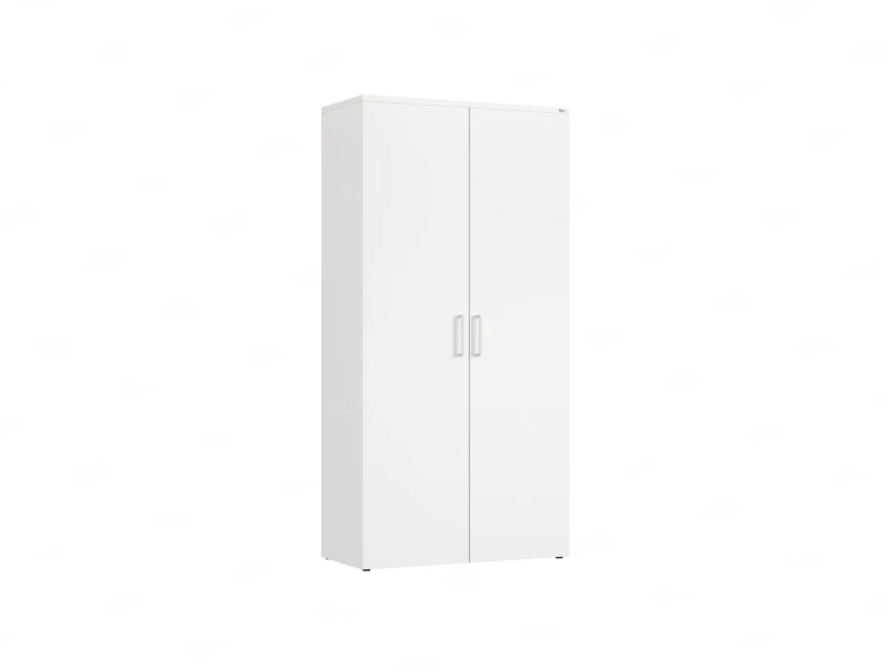 Шкаф распашной, регулируемые опоры, 5 уровней 900x420x1800 RM153-90x41 Белый/Белый