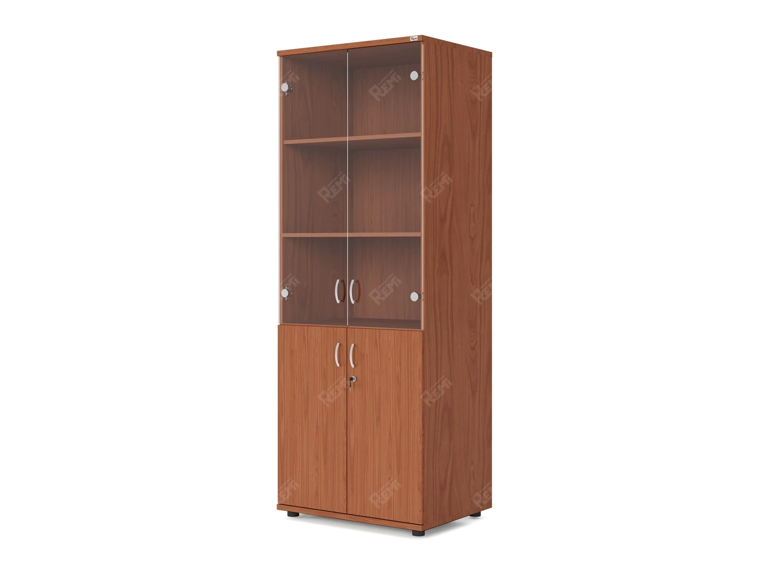 Шкаф комбинированный RLG039 700х550х1830 Орех Итальянский, Серия ЛАЙТ | LIGHT