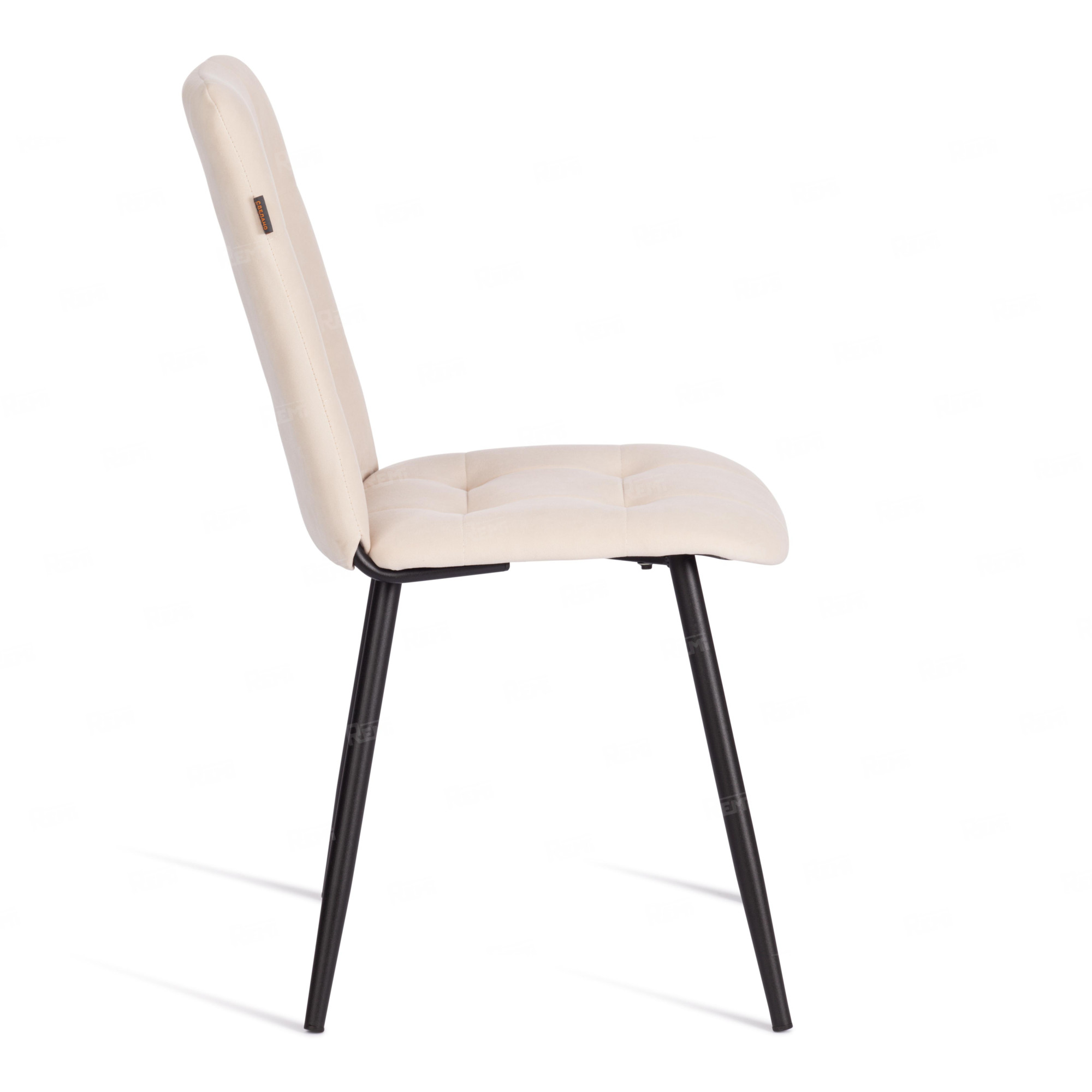 Стул обеденный Asti Молочный/Молочный, Флок (арт. 24295)