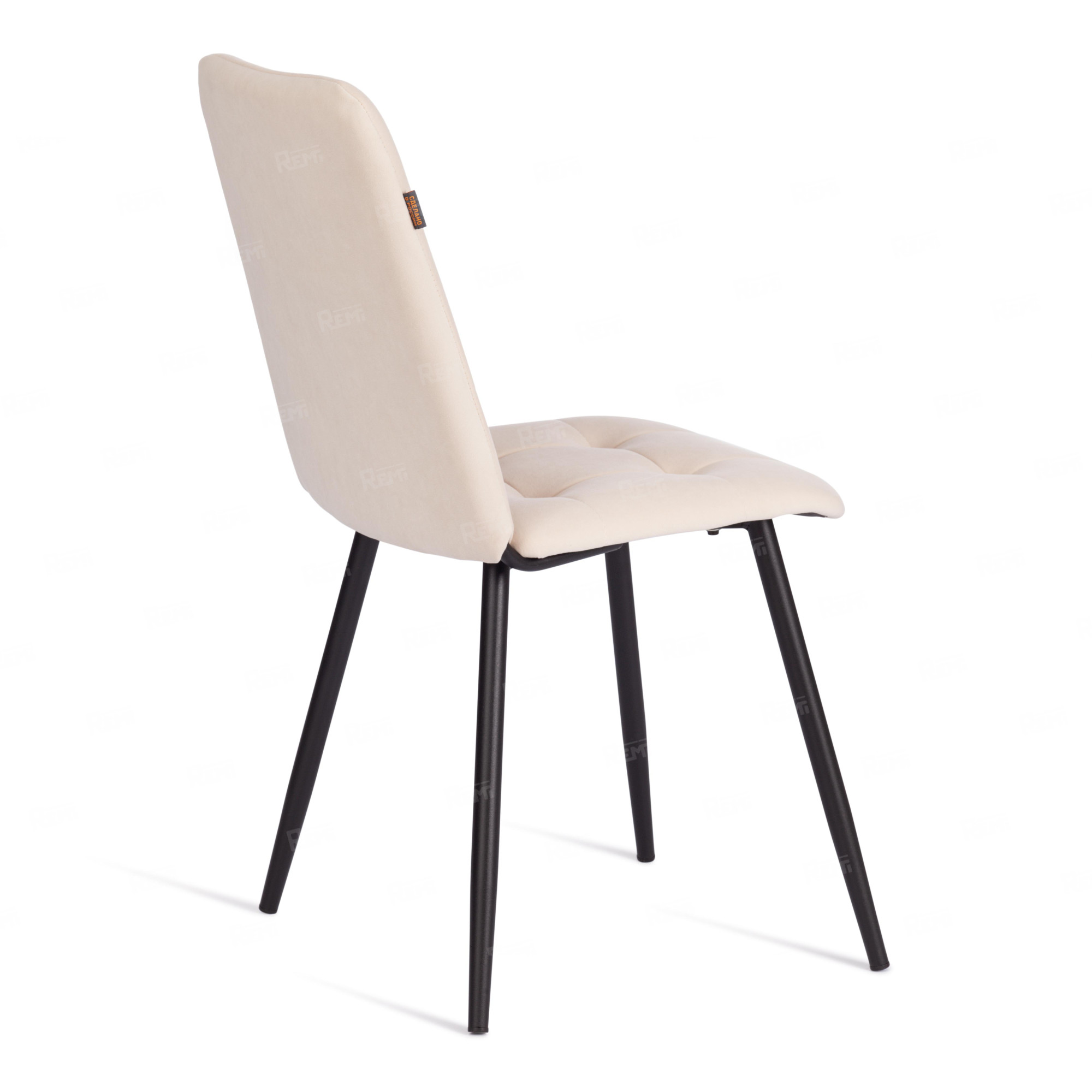 Стул обеденный Asti Молочный/Молочный, Флок (арт. 24295)