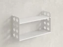 Полка настенная 900x300x500 RM192-90x30 Белый/Белый