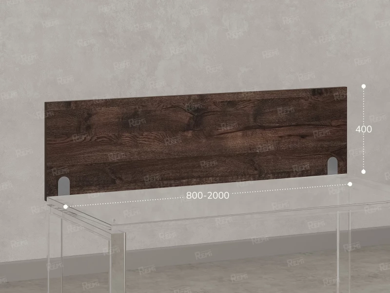 Экран-перегородка ЛДСП 1000x16x400 RM206-100x40 Дуб Апрельский
