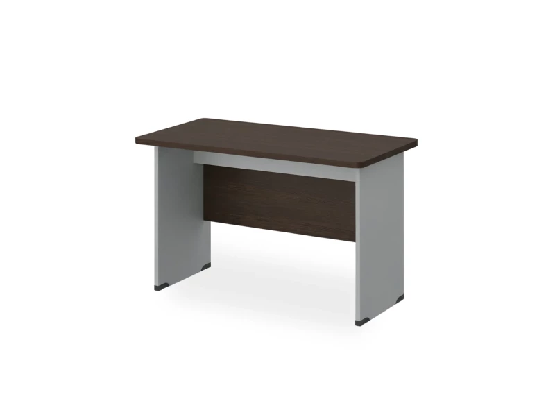 BRL RB002-80х85 Стол прямой с вогнутой столешницей 850 мм 800х850х740 Венге/Серый вулкан-кий