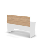 Экран RS019 фронтальный 154x50x2 см Швейцарский вяз, Серия Смарт | Smart