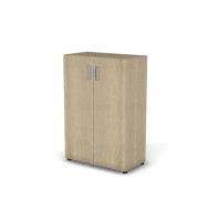 Шкаф 3 RE108 уровня, З/С ХДФ 79,8x42x120 см Акация светлый/Акация светлый, Серия Еврова | Europe