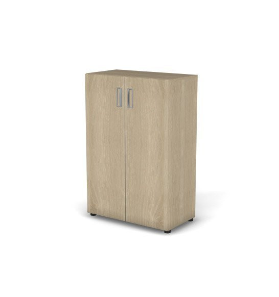 Шкаф 3 RE108 уровня, З/С ХДФ 79,8x42x120 см Акация светлый/Акация светлый, Серия Еврова | Europe