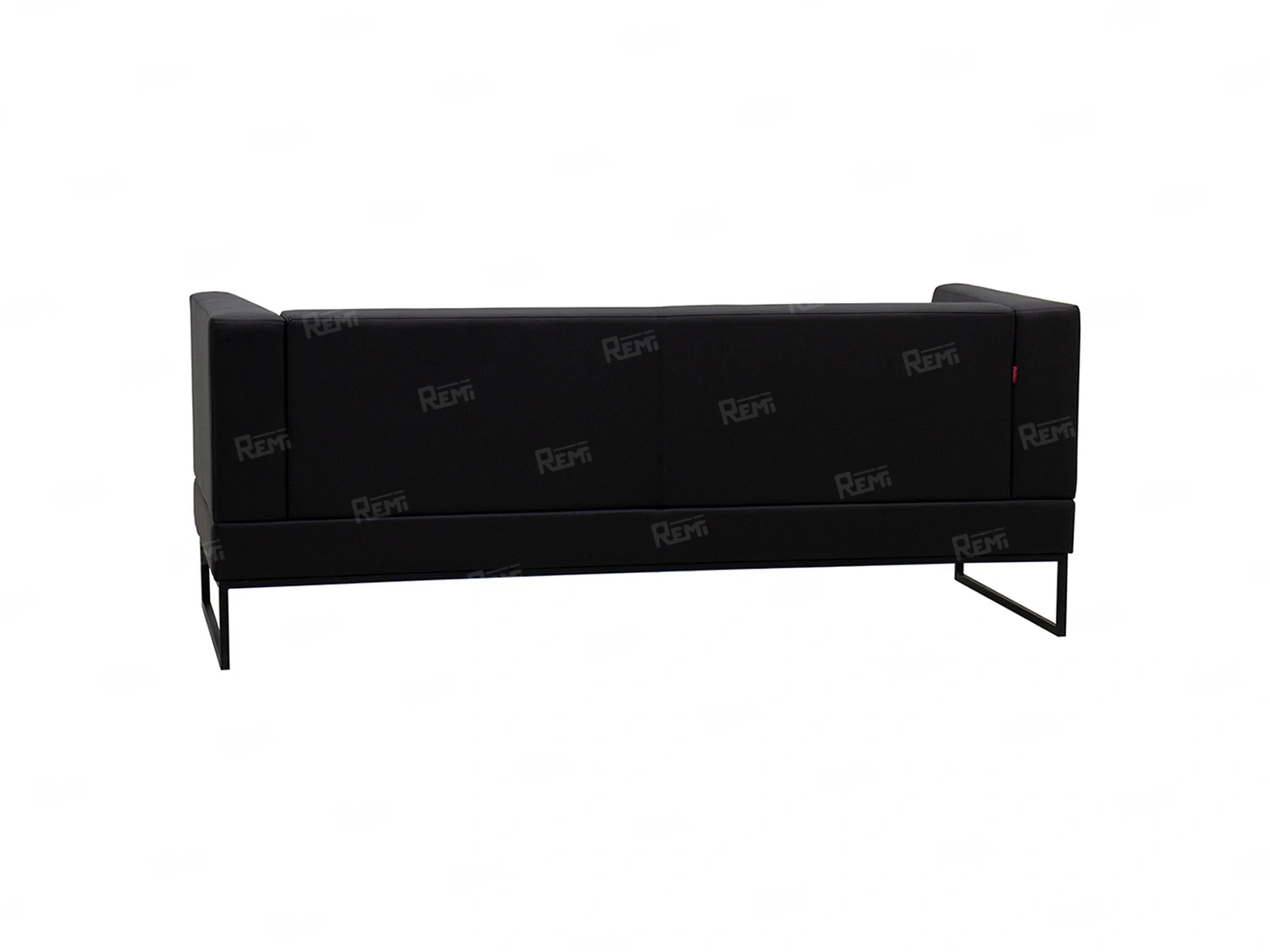 Диван Лиз на 2 места цвет Черный