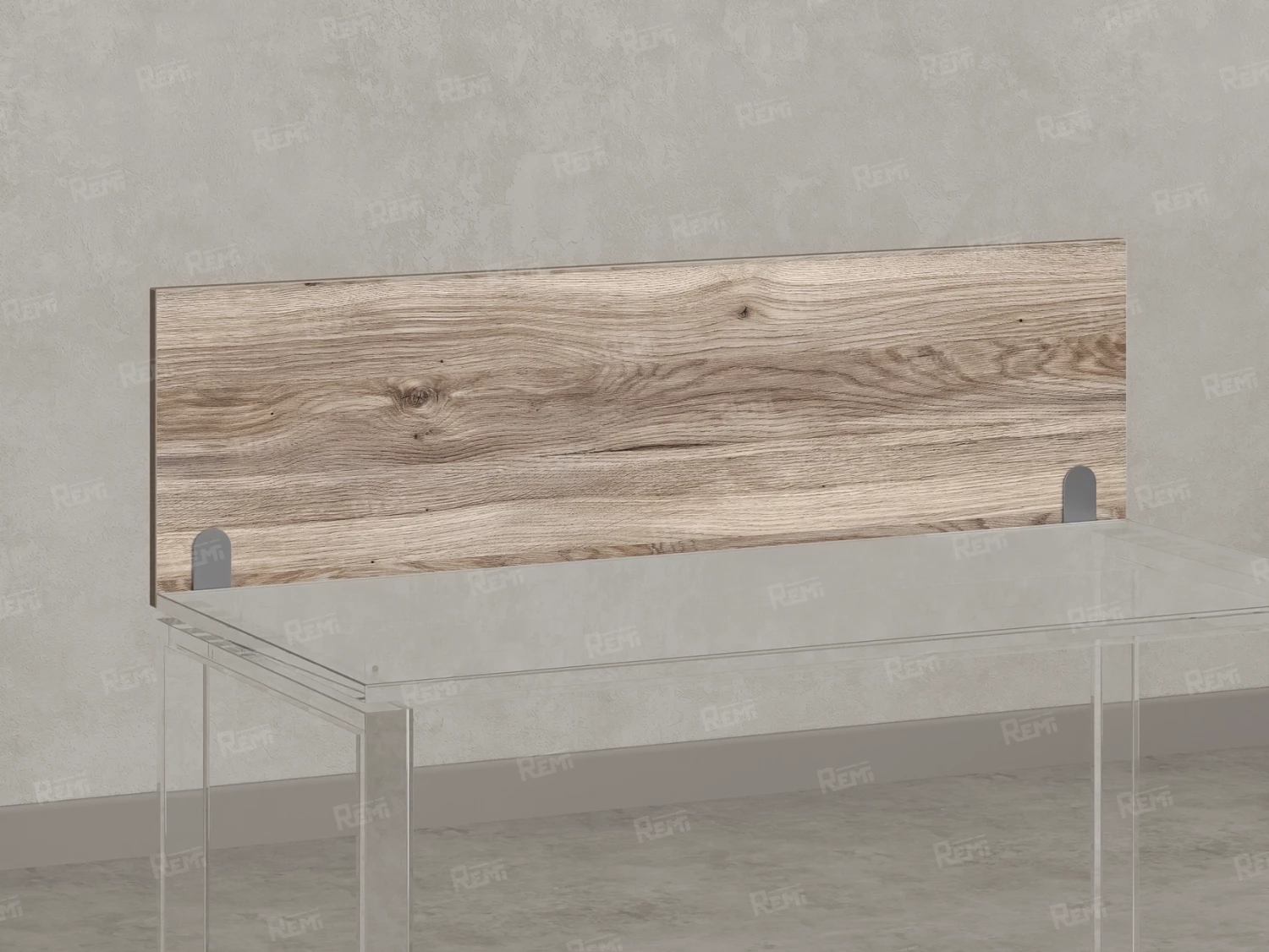 Экран-перегородка ЛДСП 1000x16x400 RM206-100x40 Дуб Маувелла