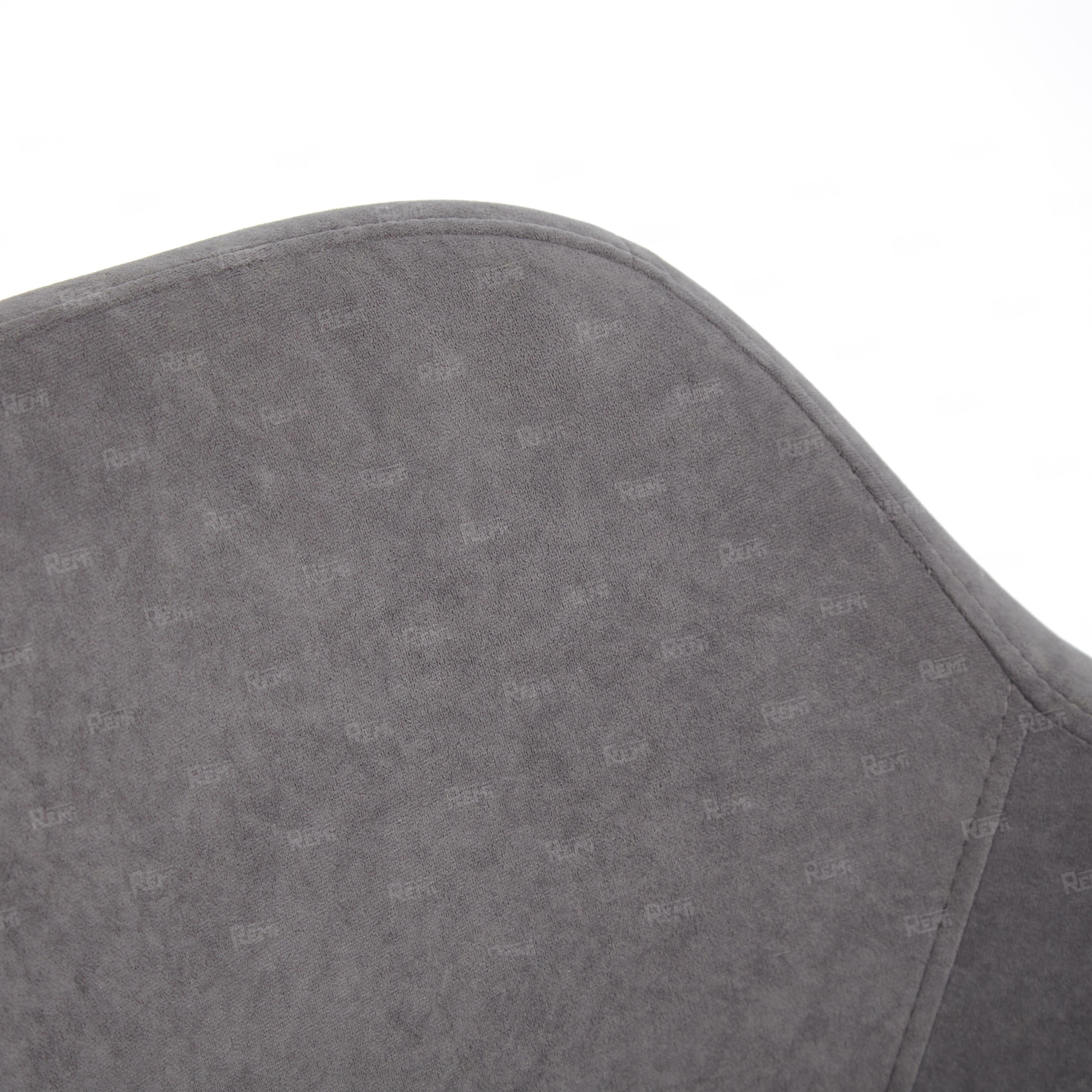 Кресло MODENA хром Серый/Серый, Флок (арт. 14232)