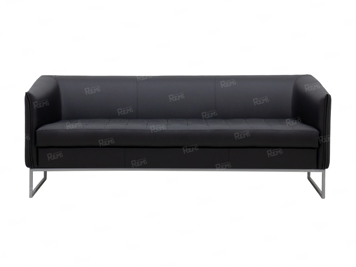 Диван Лиз на 3 места цвет Черный