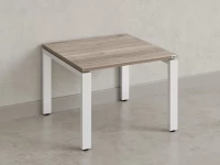 Журнальный стол с полкой 600x700x550 RM183-6x7 Дуб Маувелла/Белый