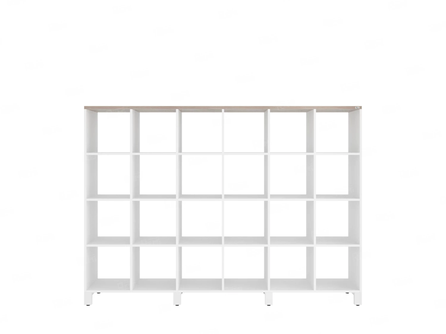 Стеллаж, 24 ячейки 2250х370х1620 RM141-225x37 Дуб Маувелла/Белый