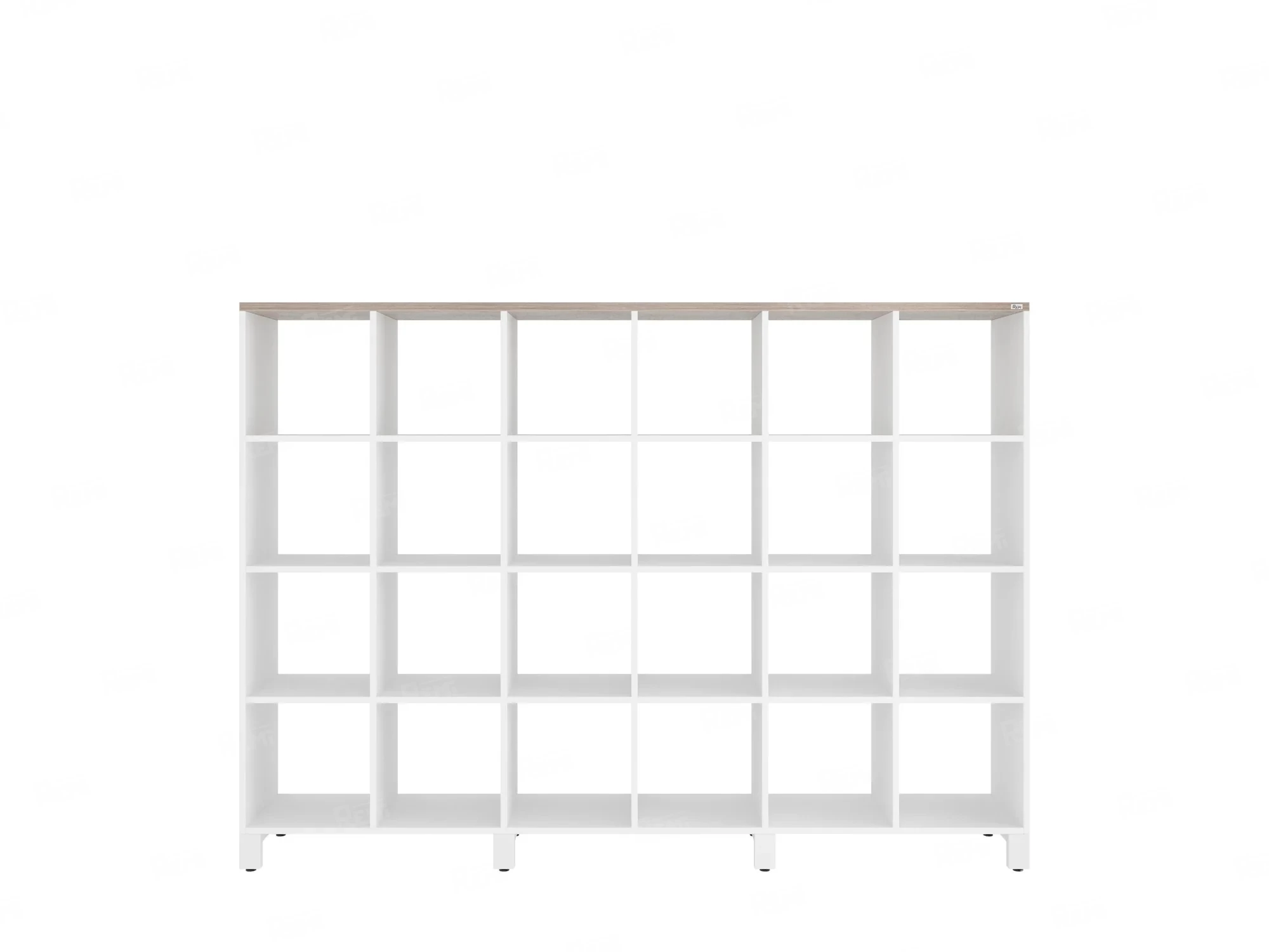 Стеллаж, 24 ячейки 2250х370х1620 RM141-225x37 Дуб Маувелла/Белый