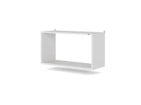 Настенная полка RLG064 73x28x41,2 Белый, Серия ЛАЙТ | LIGHT
