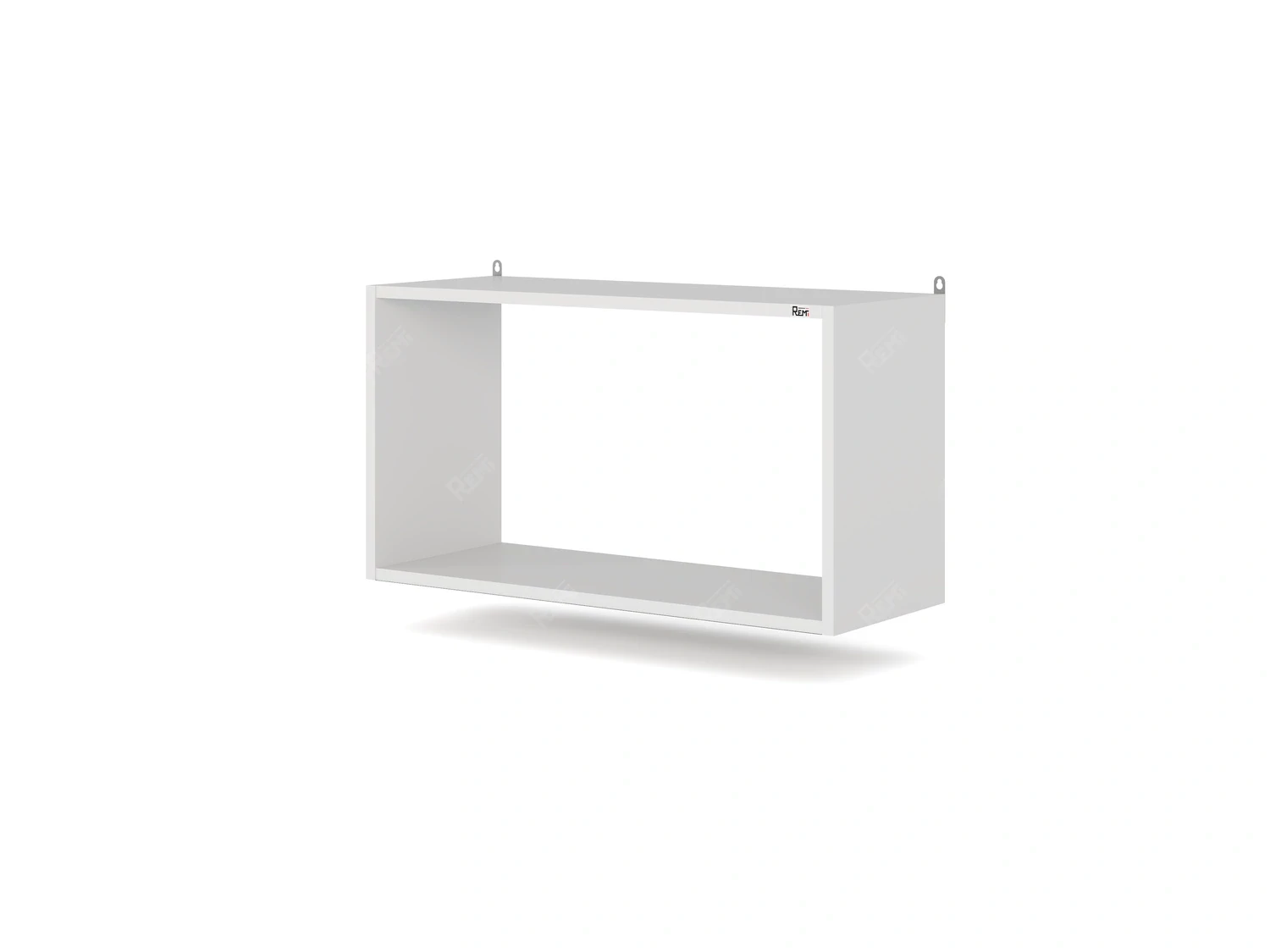 Настенная полка RLG064 73x28x41,2 Белый, Серия ЛАЙТ | LIGHT