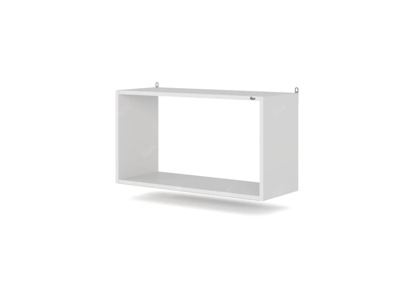 Настенная полка RLG064 73x28x41,2 Белый, Серия ЛАЙТ | LIGHT
