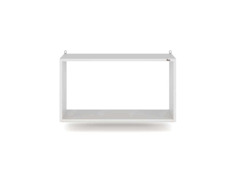 Настенная полка RLG064 73x28x41,2 Белый, Серия ЛАЙТ | LIGHT