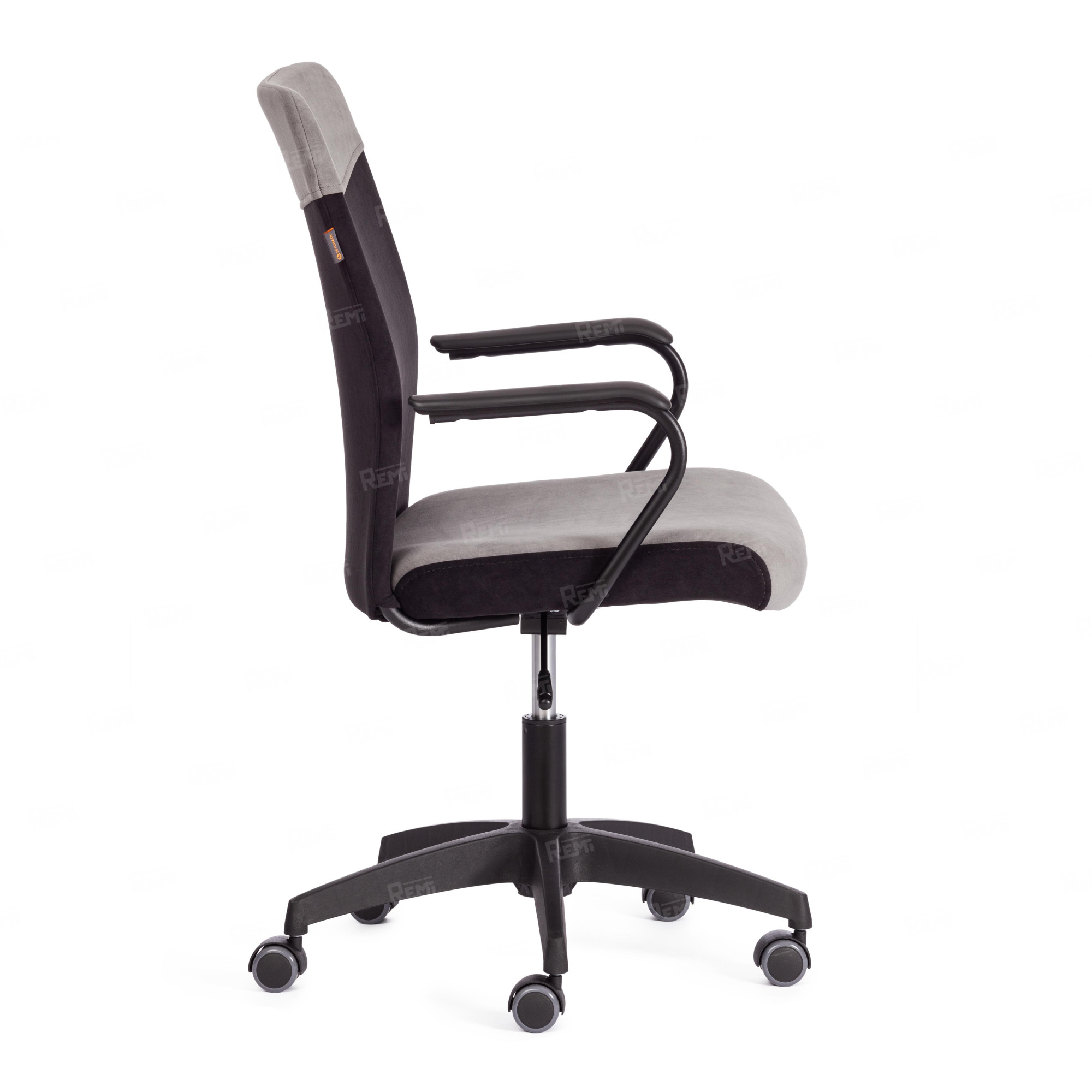 Кресло FLY Черный/Серый, Флок (арт. 20538)